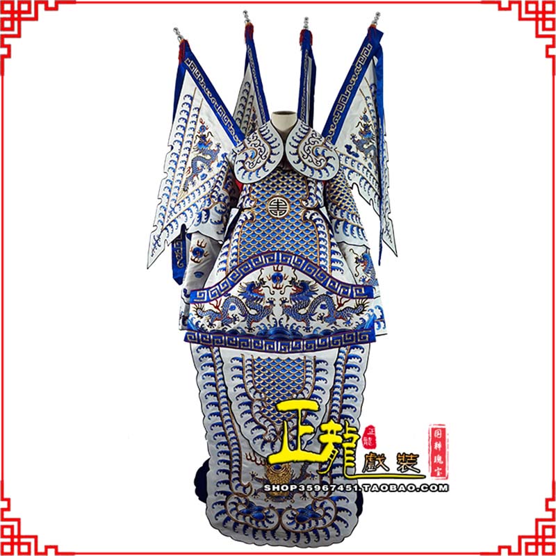 桥东武生武将大靠祥龙勾金